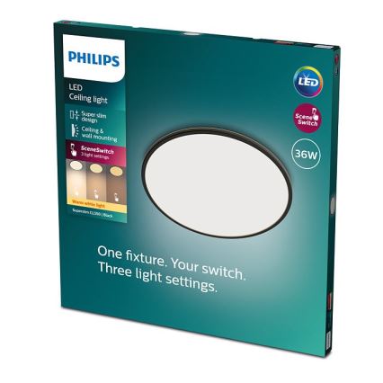 Philips - Dimbare LED Plafond Lamp SCENE SWITCH LED/36W/230V