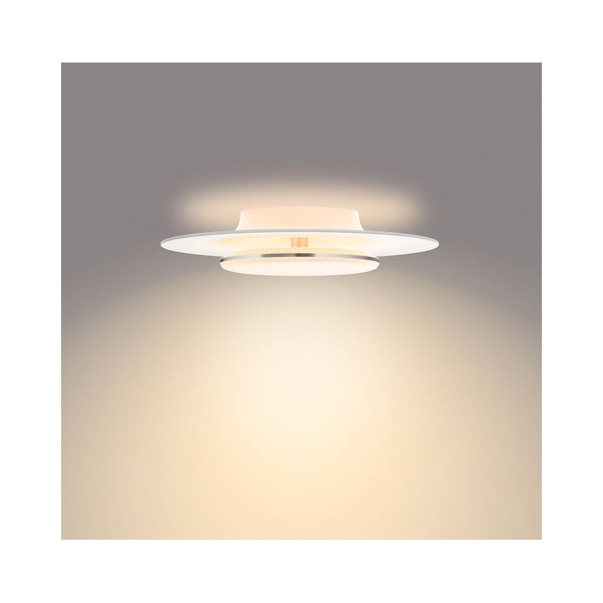 Philips- Dimbare LED Plafondlamp SCENE SWITCH LED/30W/230V 2700K zilver