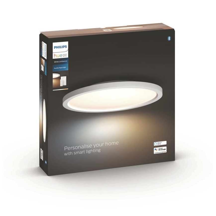 Philips - Dimbare LED plafondlamp Hue LED/19W/230V 2200-6500K + afstandsbediening