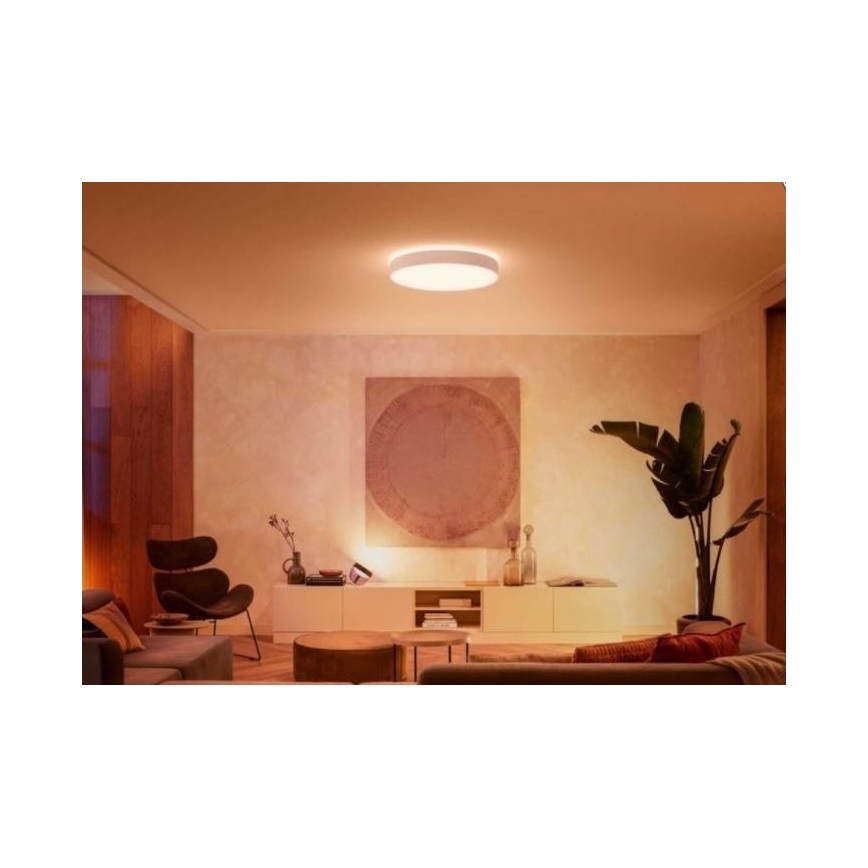 Philips - Dimbare LED plafondlamp Hue LED/48W/230V 2200-6500K diameter 551 mm wit + afstandsbediening