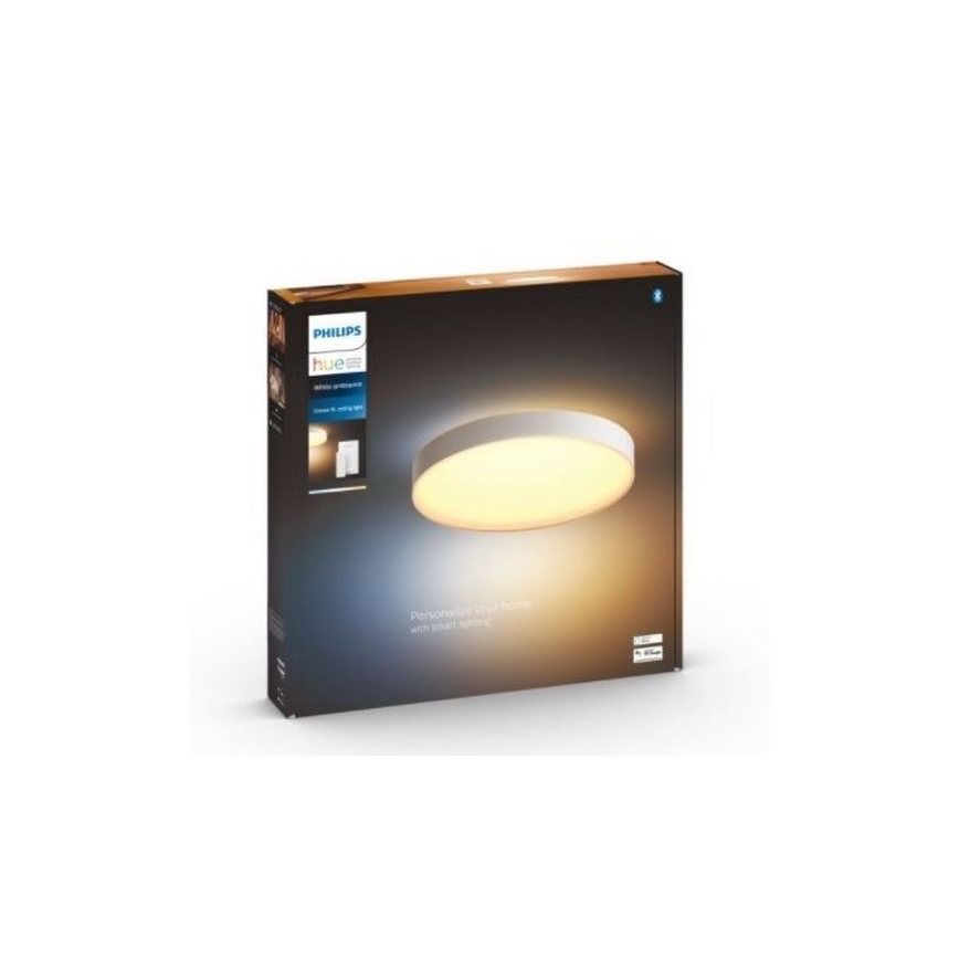 Philips - Dimbare LED plafondlamp Hue LED/48W/230V 2200-6500K diameter 551 mm wit + afstandsbediening