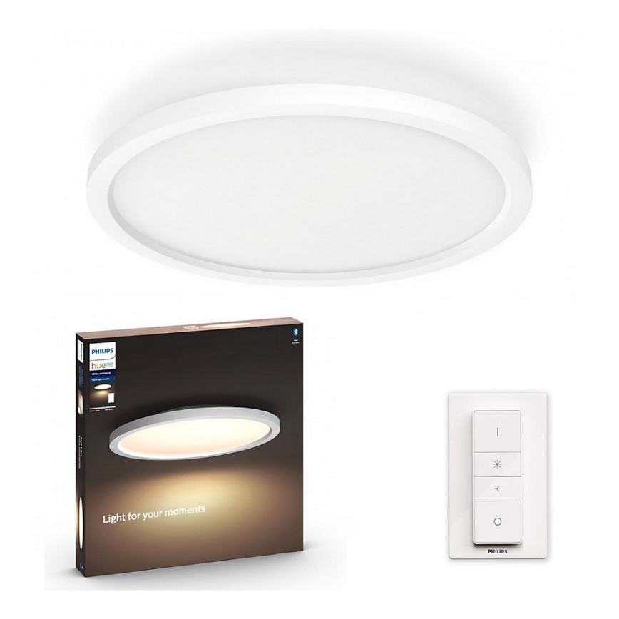 Philips - Dimbare LED plafondlamp Hue LED/19W/230V 2200-6500K + afstandsbediening