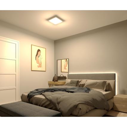Philips - Dimbare LED-plafondlamp LED/15W/230V 2700K 39,5x39,5 cm