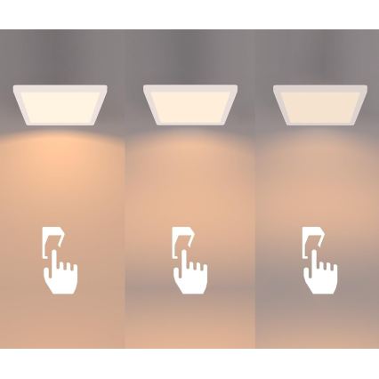 Philips - Dimbare LED-plafondlamp LED/15W/230V 2700K 39,5x39,5 cm