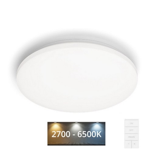 Philips - Dimbare LED Plafondlamp LED/24W/230V 2700-6500K + afstandsbediening