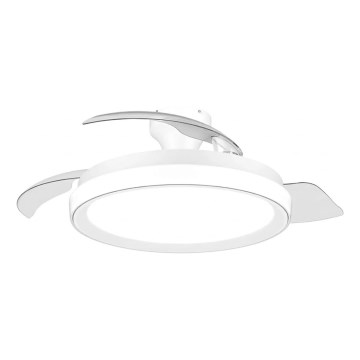 Philips - Dimbare LED-plafondlamp met ventilator BLISS LED/35W/230V wit + afstandsbediening