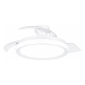 Philips - Dimbare LED-plafondlamp met ventilator BLISS LED/35W/230V wit + afstandsbediening
