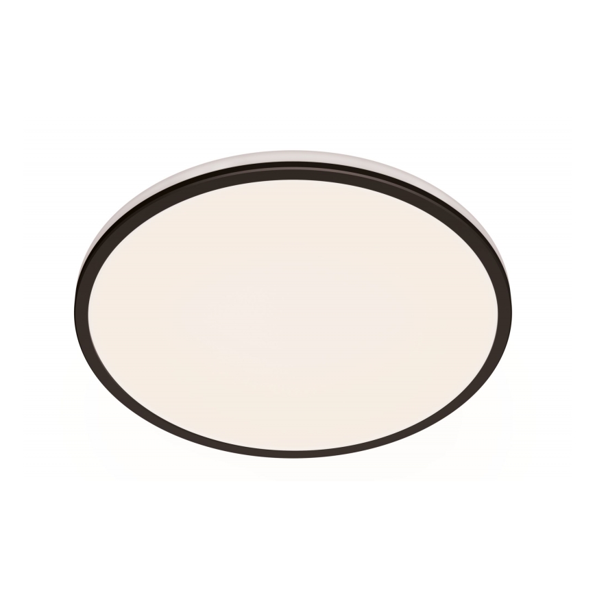 Philips - Dimbare LED plafondlamp SCENE SWITCH LED/18W/230V diameter 30 cm 2700K zwart