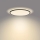 Philips - Dimbare LED plafondlamp SCENE SWITCH LED/18W/230V diameter 30 cm 2700K zwart