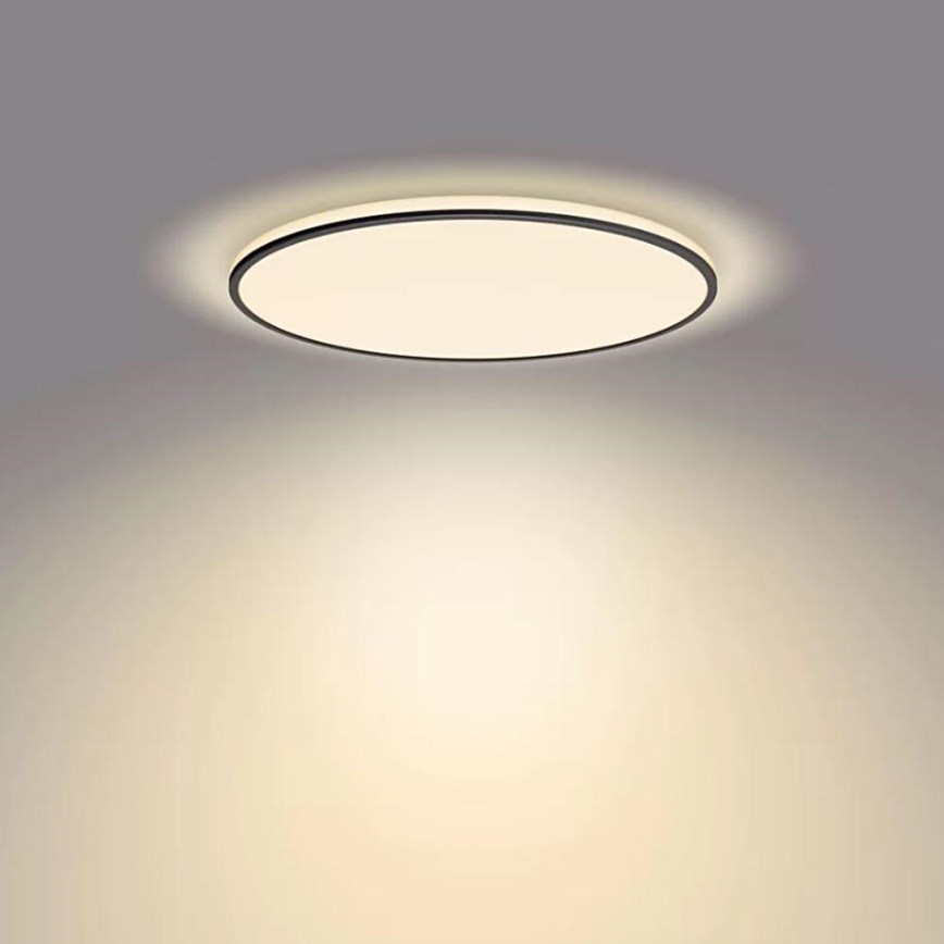 Philips - Dimbare LED plafondlamp SCENE SWITCH LED/36W/230V diameter 50 cm 2700K zwart