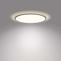 Philips - Dimbare LED plafondlamp SCENE SWITCH LED/36W/230V diameter 50 cm 4000K zwart