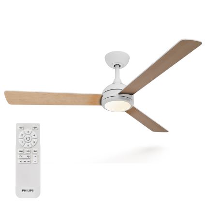 Philips - Dimbare LED-plafondventilator CIVX LED/24W/230V + afstandsbediening