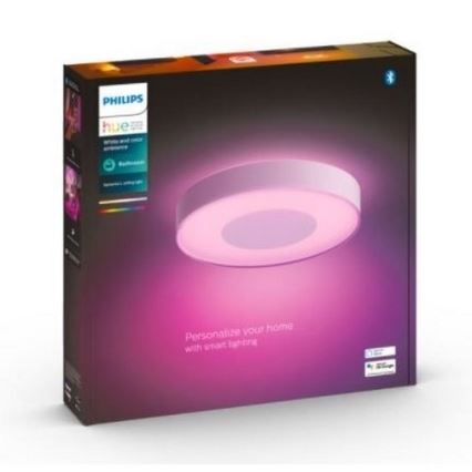 Philips - Dimbare LED RGB Badkamer Lamp Hue XAMENTO LED/33,5W/230V IP44 d. 381 mm 2000-6500K