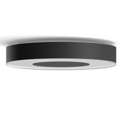 Philips - Dimbare LED RGB Plafond Lamp Hue INFUSE LED/52,5W/230V 2000-6500K d. 425 mm zwart