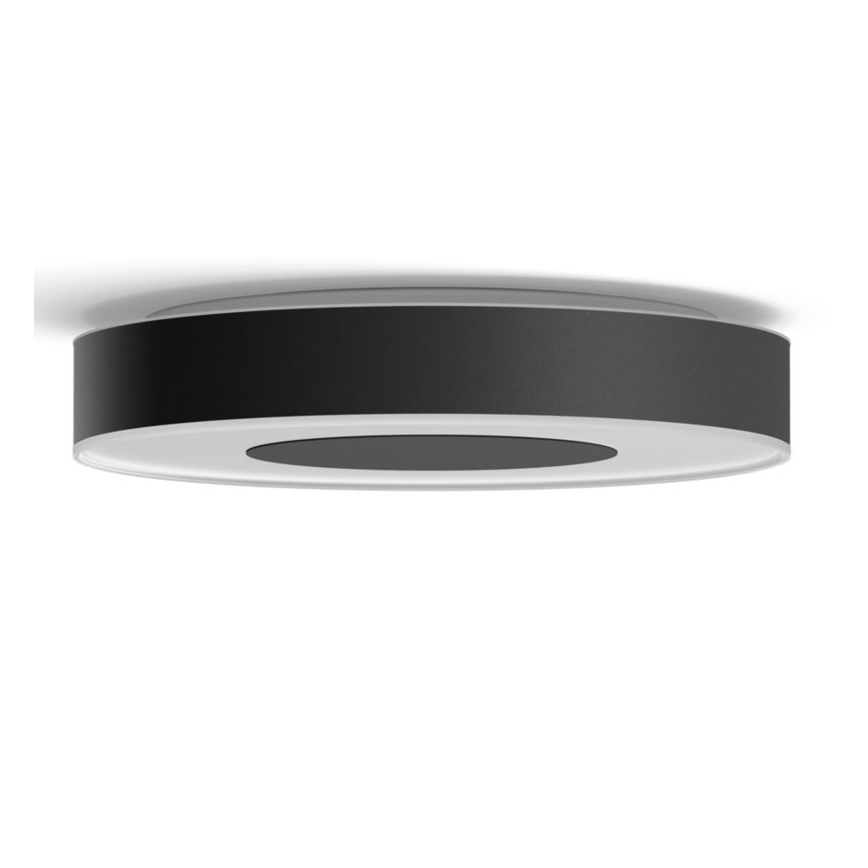 Philips - Dimbare LED RGB Plafond Lamp Hue INFUSE LED/52,5W/230V 2000-6500K d. 425 mm zwart