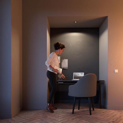 Philips - LED RGBW dimbare inbouwspot DONEGAL 1xGU10/4,8W/230V + afstandsbediening