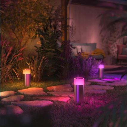 Philips - Dimbare LED RGBW Lamp voor Buiten Hue CALLA LED/8W/230V IP44