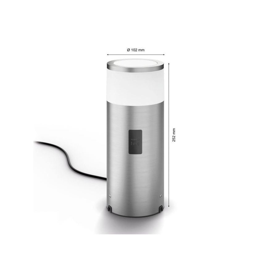 Philips - Dimbare LED RGBW Lamp voor Buiten Hue CALLA LED/8W/230V IP44