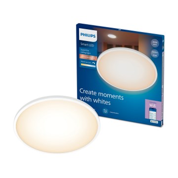Philips - Dimbare plafondlamp SUPERSLIM LED/32W/230V 2700-6500K Wi-Fi