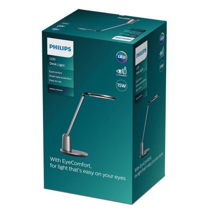 Philips - LED Dimbare Touch Tafellamp EINSTEIN SCENE SWITCH LED/15W/230V 2800/4000/5100K CRI94