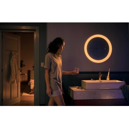 Philips - LED dimbare badkamerspiegel Hue ADORE LED/27W/230V + afstandsbediening IP44