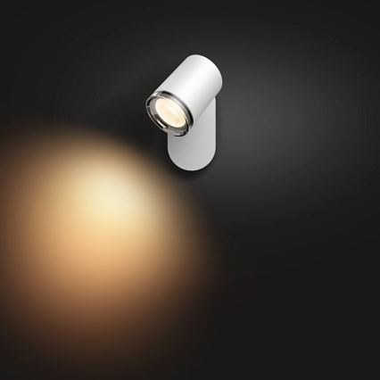 Philips - LED dimbare badkamerlamp Hue ADORE 1xGU10/5W/230V IP44 + afstandsbediening
