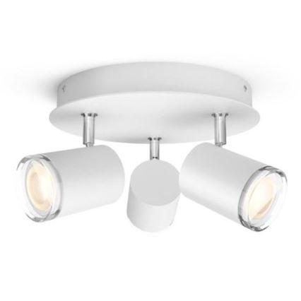 Philips - LED dimbare badkamerlamp Hue ADORE 3xGU10/5W/230V IP44 + afstandsbediening