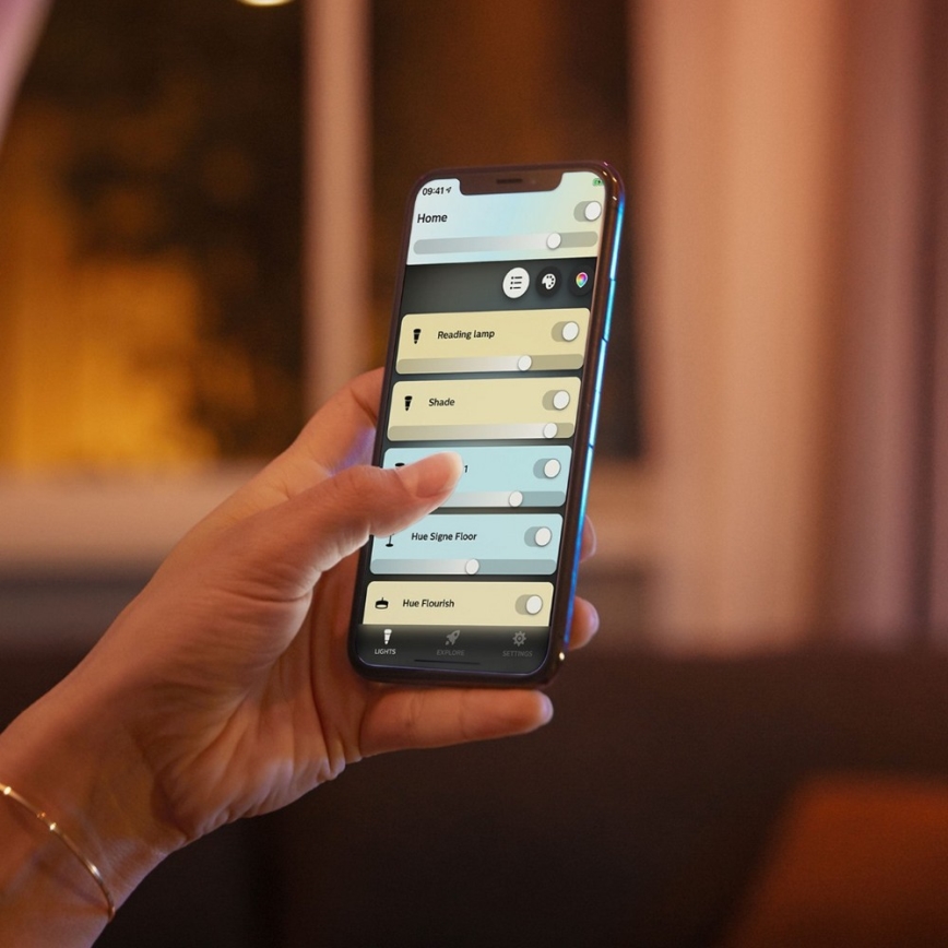 Philips - LED dimbare badkamerlamp Hue ADORE 3xGU10/5W/230V IP44 + afstandsbediening