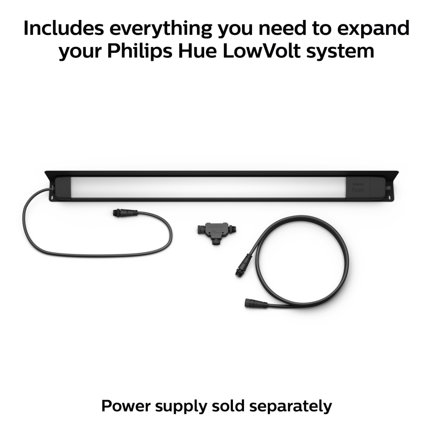 Philips - LED RGBW Dimbare buitenlamp Hue White and Color Ambiance LED/20W/24V IP65