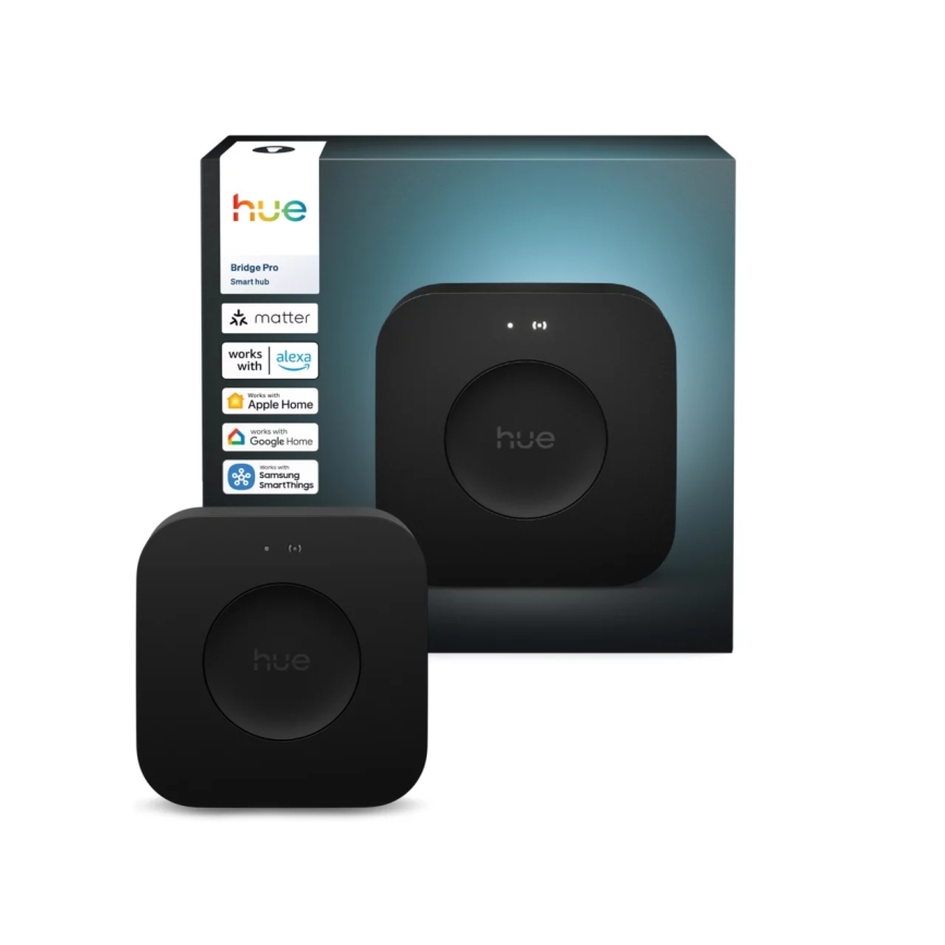 Philips - Hue BRIDGE PRO verbindingsapparaat zwart