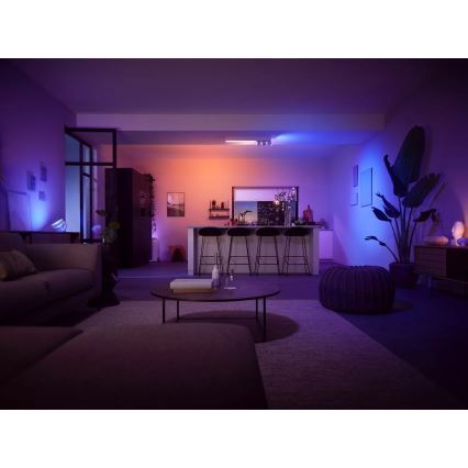Philips - LED RGBW Dimbare inbouwspot Hue CENTRIS 3xGU10/4,2W/230V + LED/11W 2000-6500K