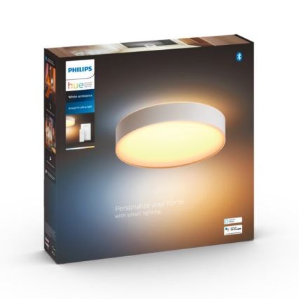 Philips - LED dimbare plafondlamp Hue LED/19,2W/230V 2200-6500K Ø 381 mm wit + afstandsbediening