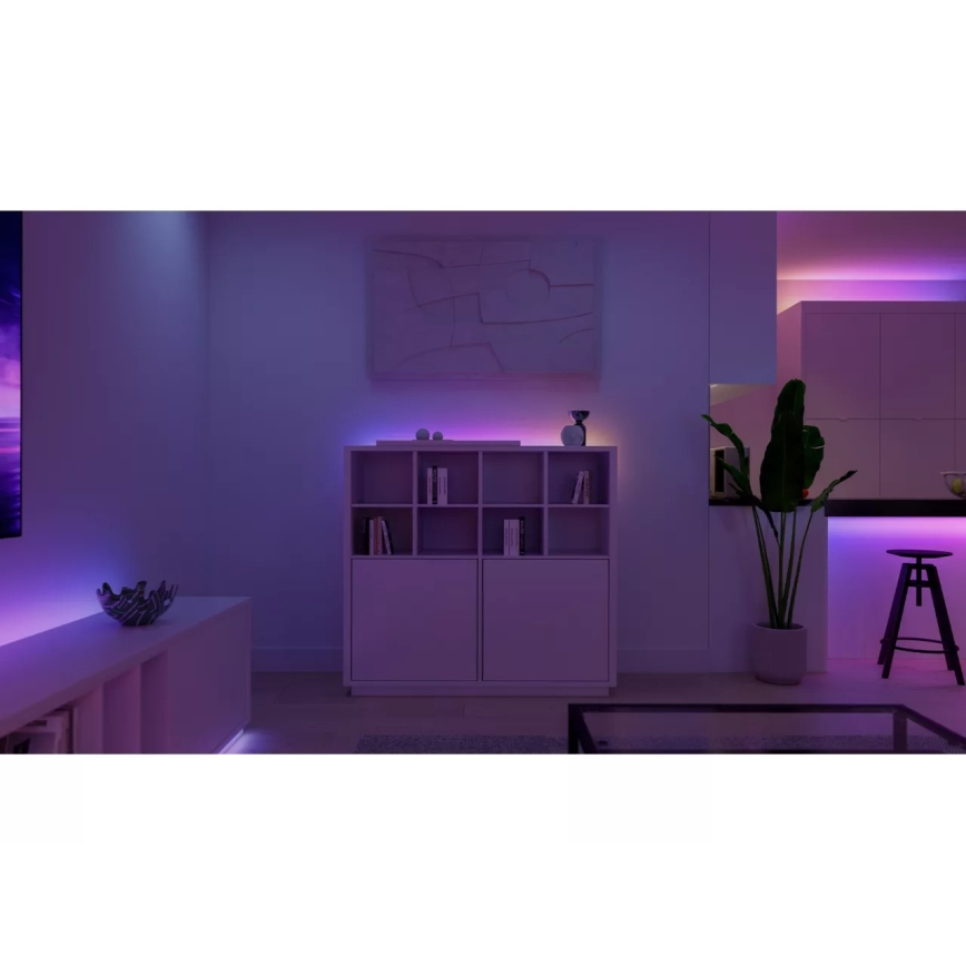 Philips - dimbare LED RGBW-strip Hue ESSENTIAL White And Color Ambiance 5m LED/19W/230V 2200-6500K