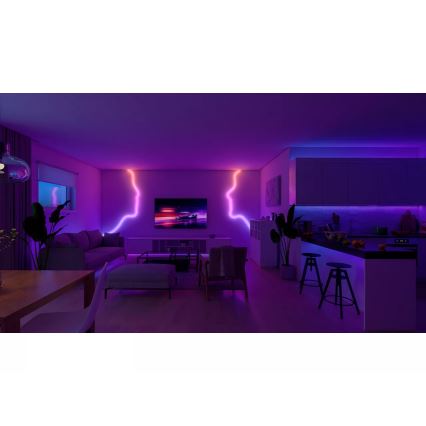 Philips - Hue ESSENTIAL RGBW dimbare LED-strip 10m LED/39,5W/230V 2200-6500K