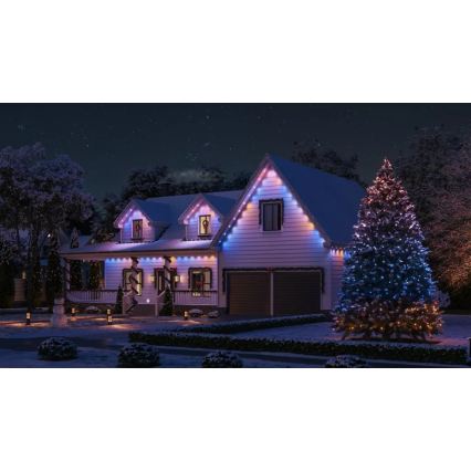 Philips - Hue FESTAVIA LED RGBW dimbaar buitenlichtsnoer 32×LED 18 m 1000-20000K IP65