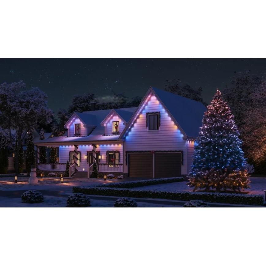Philips - Hue FESTAVIA LED RGBW dimbaar buitenlichtsnoer 32×LED 18 m 1000-20000K IP65