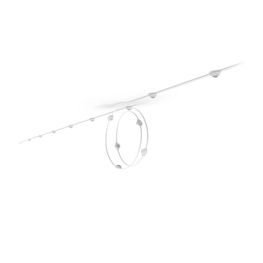 Philips - LED RGBW Verlengbaar dimbaar buitenlichtsnoer Hue FESTAVIA 16xLED 9m 1000-20000K IP65