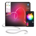 Philips - Hue FLUX LED RGBW dimbare strip 10m LED/60W/230V 2200-6500K