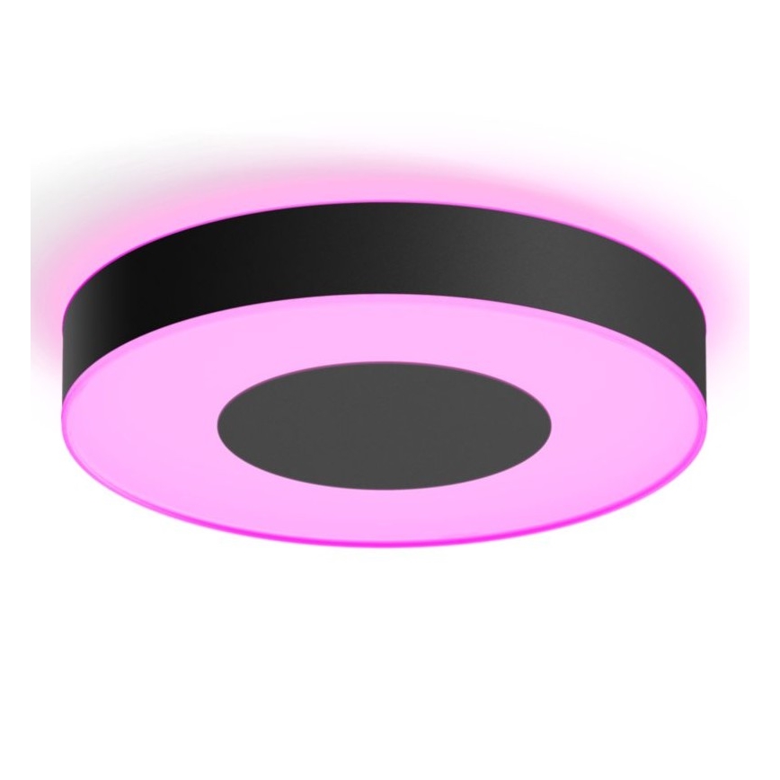 Philips - LED RGB dimbare plafondlamp Hue INFUSE LED/52,5W/230V 2000-6500K Ø 425 mm zwart