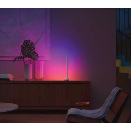 Philips - LED RGB Dimbare bureaulamp Hue SIGNE LED/12W/230V 2000-6500K wit