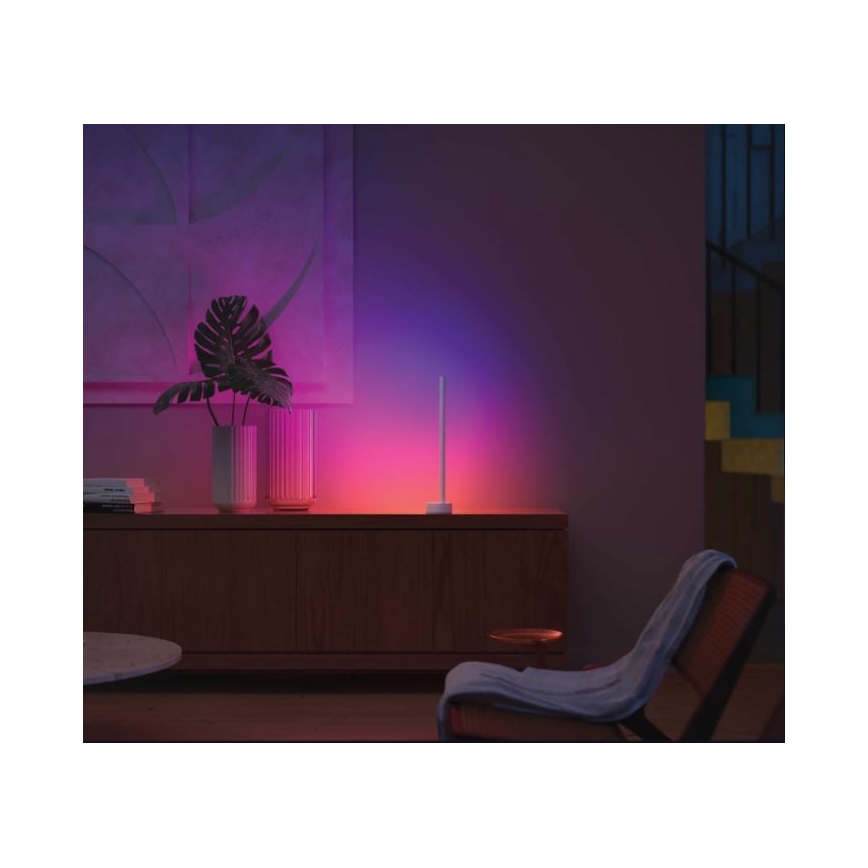 Philips - LED RGB Dimbare bureaulamp Hue SIGNE LED/12W/230V 2000-6500K wit