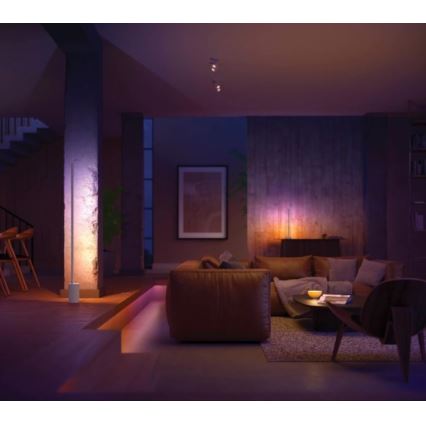 Philips - LED RGB Dimbare bureaulamp Hue SIGNE LED/12W/230V 2000-6500K wit