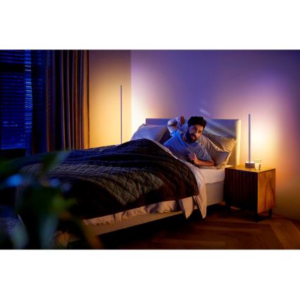 Philips - LED RGBW Dimbare tafellamp Hue SIGNE LED/11,8W/230V 2000-6500K