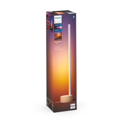 Philips - LED RGBW Dimbare tafellamp Hue SIGNE LED/11,8W/230V 2000-6500K