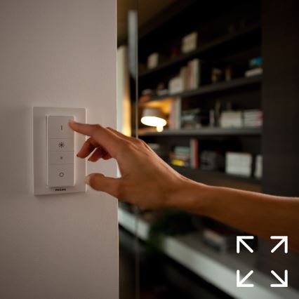 Philips Hue STARTER KIT WHITE basisset 3xE27/9W 2700K + Hue Bridge en dimmerschakelaar