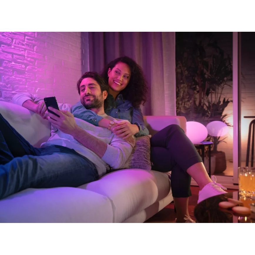 Starterset Philips Hue WHITE AND COLOR AMBIANCE 3xGU10/4,2W/230V 2200-6500K + Hue Bridge