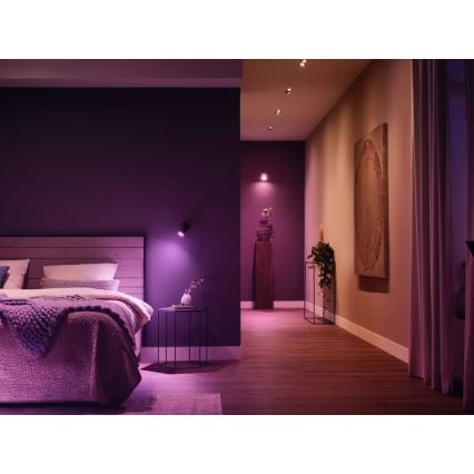 Starterset Philips Hue WHITE AND COLOR AMBIANCE 3xGU10/4,2W/230V 2200-6500K + Hue Bridge