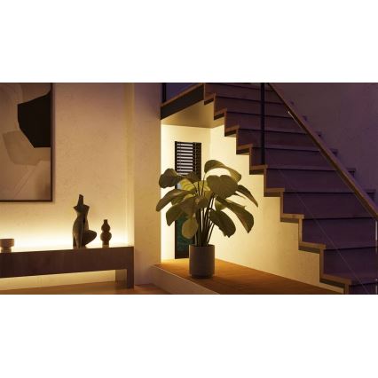 Philips - Dimbare RGBW-LED-strip Hue White and Color Ambiance 10 m LED/20W/230V 2000–6500K