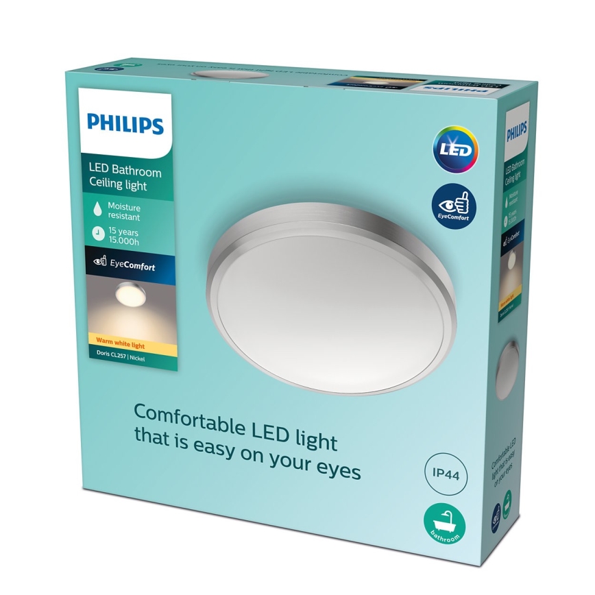Philips - LED Badkamer Plafond Lamp LED/17W/230V 2700K IP44
