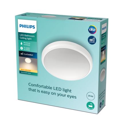 Philips - LED Badkamer Plafond Lamp LED/6W/230V 2,700K IP44